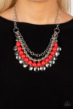 Load image into Gallery viewer, Paparazzi's Leave Her Wild - Red Necklace