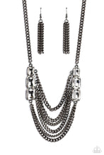 Load image into Gallery viewer, Paparazzi's Come CHAIN or Shine - Black necklace