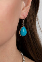 Load image into Gallery viewer, Paparazzi's Ethereal Exaggerations - Blue & Iridescent necklace