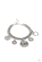 Load image into Gallery viewer, Paparazzi's GLITTER and Grace - White bracelet