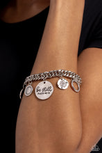 Load image into Gallery viewer, Paparazzi's GLITTER and Grace - White bracelet