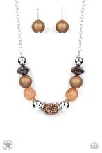 Load image into Gallery viewer, Paparazzi's A Warm Welcome - Brown/Copper necklace (Blockbusters)