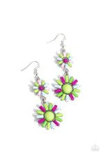 Load image into Gallery viewer, Paparazzi’s Sun Wild - Multi earrings ~ New Releases