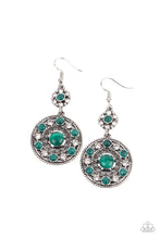 Load image into Gallery viewer, Paparazzi's Party at My PALACE - Green earrings