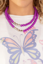 Load image into Gallery viewer, Paparazzi's Summer Splash - Purple necklace