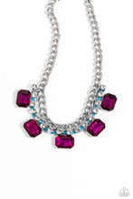 Load image into Gallery viewer, Paparazzi's WEAVING Wonder - Blue necklace ~ New Releases
