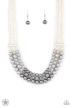 Load image into Gallery viewer, Paparazzi's Lady In Waiting - Silver pearl necklace (Blockbusters)