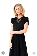 Load image into Gallery viewer, Paparazzi's Charmed, I am Sure - Black necklace (Blockbusters)
