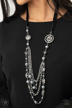 Load image into Gallery viewer, Paparazzi's All The Trimmings - Black Pearl necklace (Blockbusters)