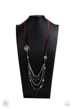 Load image into Gallery viewer, Paparazzi's All The Trimmings - Purple Pearl necklace (Blockbusters)