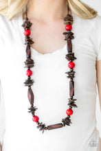 Load image into Gallery viewer, Paparazzi's Cozumel Coast - Red Wood necklace