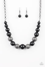 Load image into Gallery viewer, Paparazzi's Color Me CEO - Black necklace