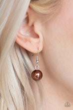 Load image into Gallery viewer, Paparazzi's Hollywood Haute Spot - Brown Pearl necklace