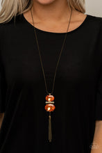 Load image into Gallery viewer, Paparazzi's Runaway Rival - Orange necklace