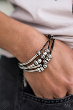 Load image into Gallery viewer, Paparazzi's We Aim To Please - Black bracelet (Fashion Fix)