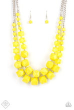 Load image into Gallery viewer, Paparazzi's Summer Excursion - Yellow necklace (Fashion Fix)