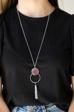 Load image into Gallery viewer, Paparazzi's Nice to GLOW You - Purple necklace