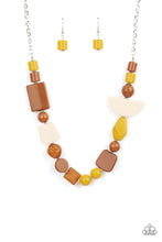 Load image into Gallery viewer, Paparazzi's Tranquil Trendsetter - Yellow necklace