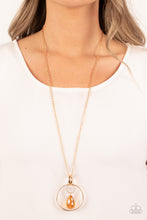 Load image into Gallery viewer, Paparazzi's Swinging Shimmer - Gold Necklace
