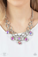 Load image into Gallery viewer, Paparazzi's Show-Stopping Shimmer - Multi Iridescent necklace (Life of the Party)