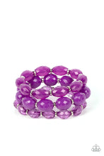 Load image into Gallery viewer, Paparazzi's High Tide Hammock - Purple bracelet