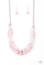 Load image into Gallery viewer, Paparazzi's Vera-CRUZIN - Pink Acrylic Necklace
