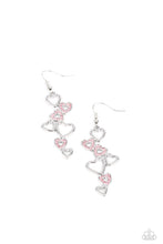 Load image into Gallery viewer, Paparazzi's Sweetheart Serenade - Pink earrings