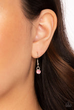 Load image into Gallery viewer, Paparazzi's Dainty Darling - Pink necklace