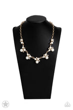 Load image into Gallery viewer, Paparazzi's Toast To Perfection - Gold Pearl necklace (Blockbusters)
