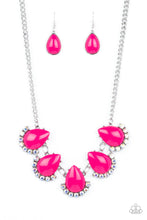 Load image into Gallery viewer, Paparazzi's Ethereal Exaggerations - Pink & Iridescent necklace