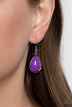 Load image into Gallery viewer, Paparazzi's Ethereal Exaggerations - Purple & Iridescent necklace
