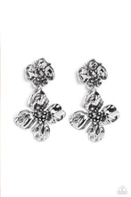 Load image into Gallery viewer, Paparazzi's Gilded Grace - Silver post earrings