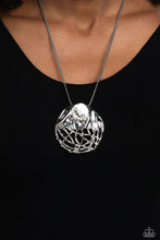 Load image into Gallery viewer, Paparazzi's Lush Lattice - White necklace