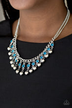 Load image into Gallery viewer, Paparazzi's Pageant Queen - Blue necklace