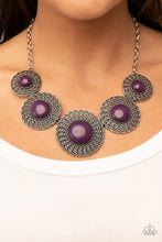 Load image into Gallery viewer, Paparazzi&#39;s Detail Orientated - Purple necklace
