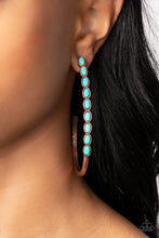 Load image into Gallery viewer, Paparazzi&#39;s Artisan Soul - Copper hoop earrings
