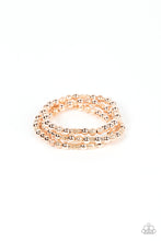 Load image into Gallery viewer, Paparazzi&#39;s Boundless Boundaries - Rose Gold bracelet
