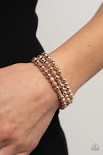 Load image into Gallery viewer, Paparazzi&#39;s Boundless Boundaries - Rose Gold bracelet
