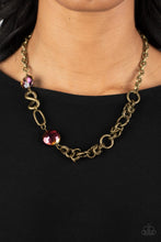 Load image into Gallery viewer, Paparazzi&#39;s Celestially Celtic - Brass necklace
