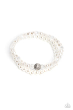 Load image into Gallery viewer, Paparazzi&#39;s Countess Cutie - White Pearl bracelet
