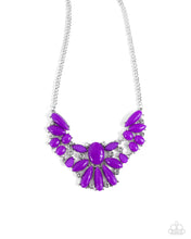 Load image into Gallery viewer, Paparazzi&#39;s Dazzling Diadem - Purple necklace ~ New Releases
