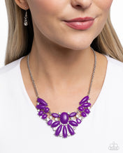 Load image into Gallery viewer, Paparazzi&#39;s Dazzling Diadem - Purple necklace ~ New Releases
