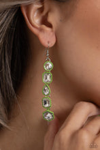 Load image into Gallery viewer, Paparazzi&#39;s Developing Dignity - Green earrings
