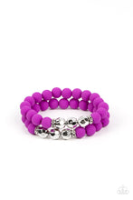 Load image into Gallery viewer, Paparazzi&#39;s Dip and Dive - Purple bracelet
