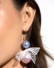 Load image into Gallery viewer, Paparazzi&#39;s Elegance Ease - Multi Pearl earrings ~ New Releases
