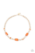 Load image into Gallery viewer, Paparazzi&#39;s Explorer Exclusive - Orange Urban Men necklace
