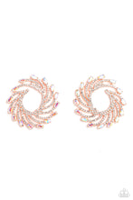 Load image into Gallery viewer, Paparazzi&#39;s Firework Fanfare - Copper &amp; Iridescent earrings
