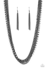 Load image into Gallery viewer, Paparazzi&#39;s Free to CHAINge My Mind - Black necklace
