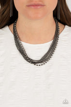 Load image into Gallery viewer, Paparazzi&#39;s Free to CHAINge My Mind - Black necklace
