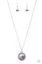 Load image into Gallery viewer, Paparazzi&#39;s Gemstone Guru - Purple necklace
